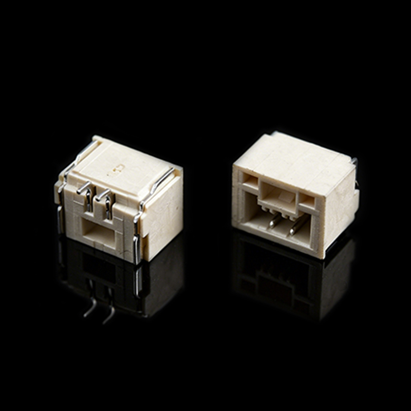 TS-Q002046 1.25pitch卧贴带扣针座连接器