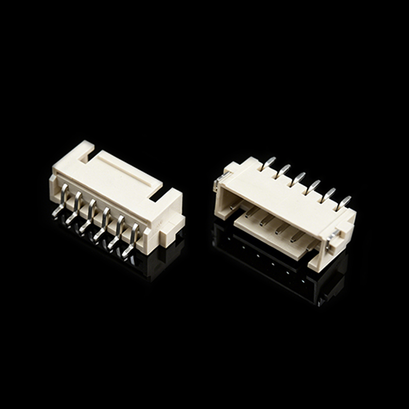 TS-Q002496-184 2.54pitch卧贴带扣针座连接器