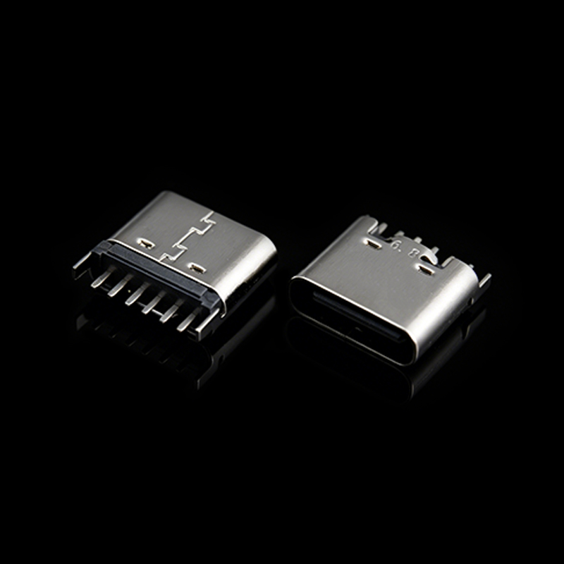 TS-S013076-0223 L=6.8 Type-C母座立插