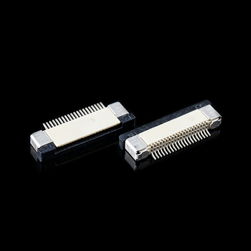 TS-L003120 FPC 0.5pitch 拉拔卧式3代下接电缆连接器