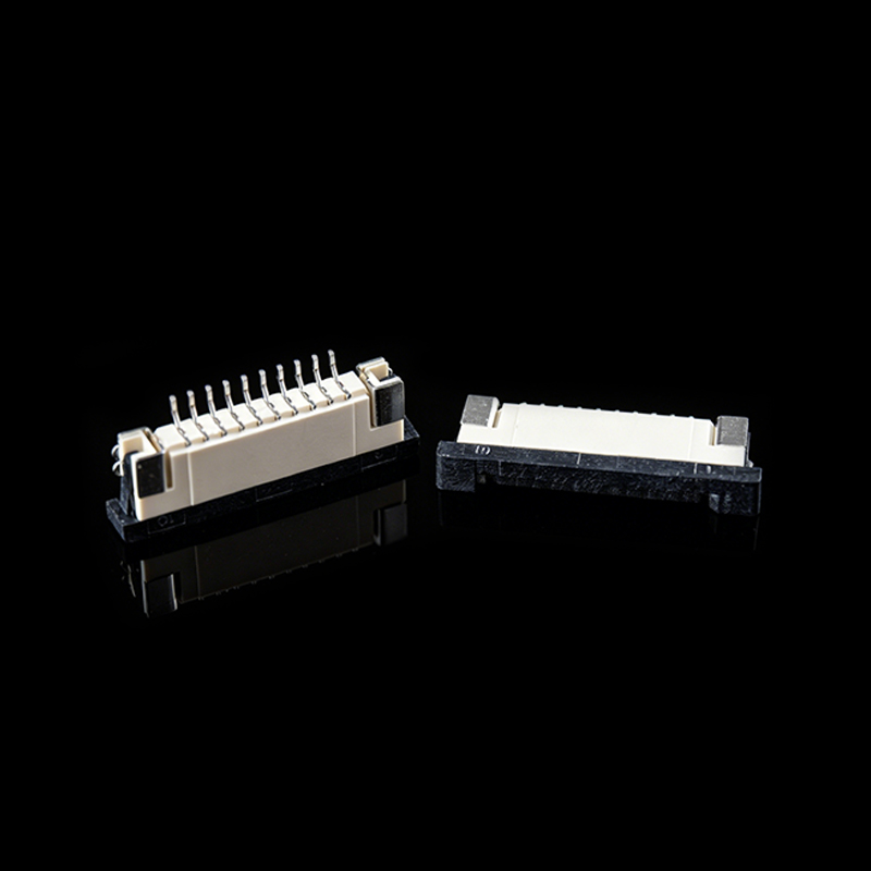 TS-Q003141 FPC 1.0Pitch K型卧式下接电缆连接器