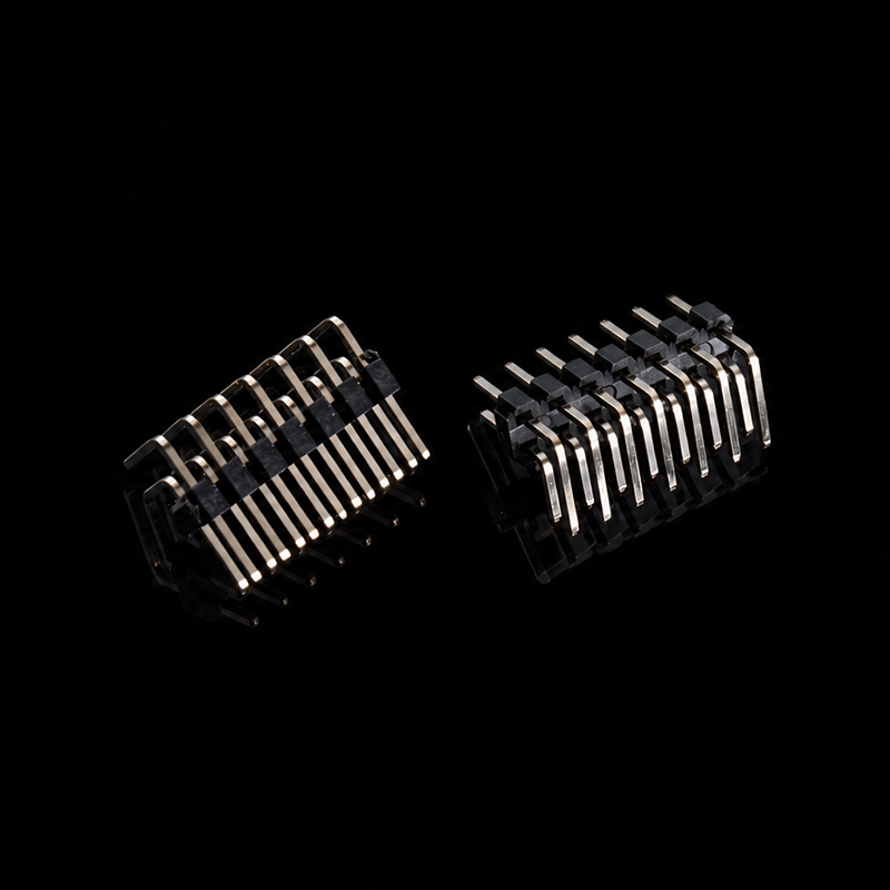 TS-Q005106 排针2.0双排2*7弯针