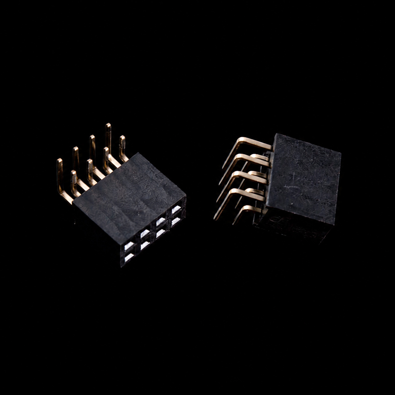 TS-Q005335 排母2.54双排2*4弯针
